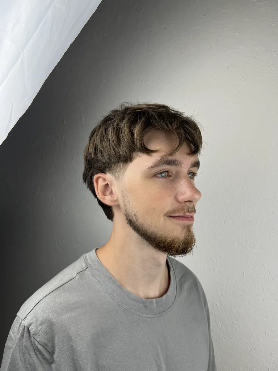 Стрижка с оформлением бороды — барбер Сочи